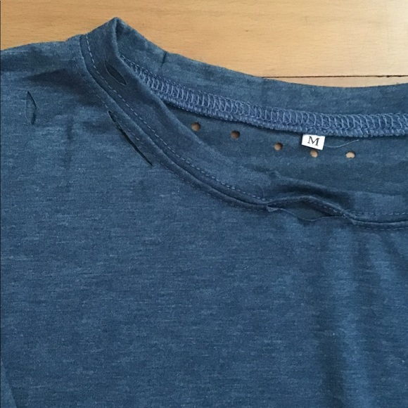 Only 1 left😈 “Cute but psycho” distressed T-shirt - Picture 5 of 8